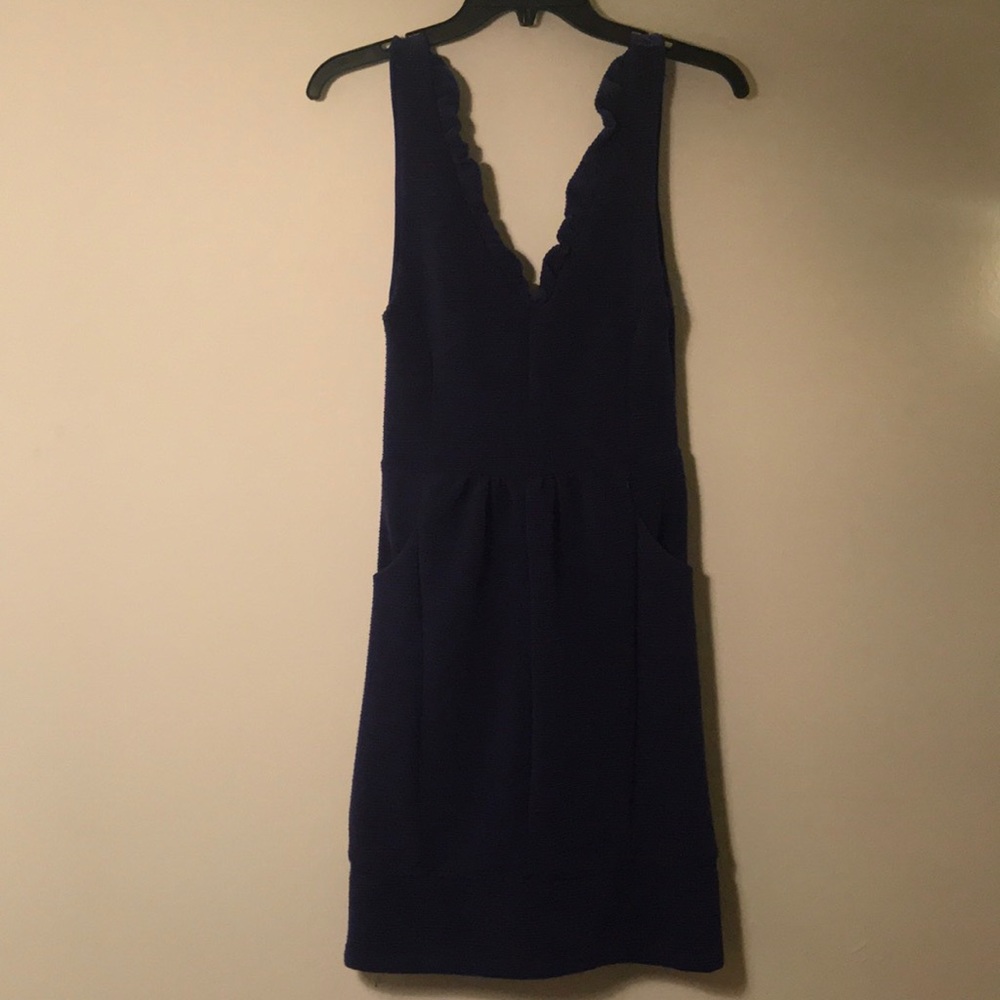 Maeve XS sleeveless v neck dress w pockets!